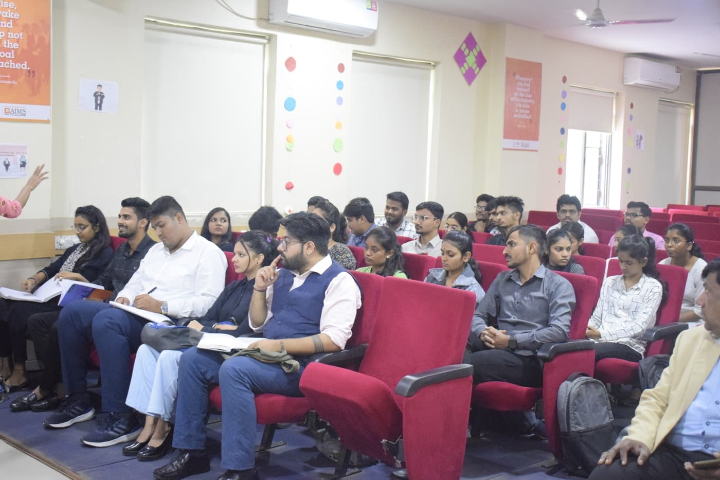 AIMS Institute of Management Studies Pune Guest Lecture photo 56